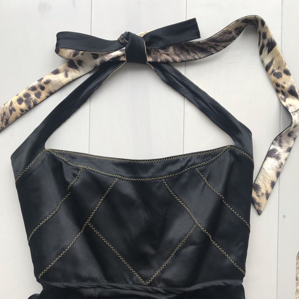 {Just Cavalli} - Midi Halter Dress - Picture 2 of 8